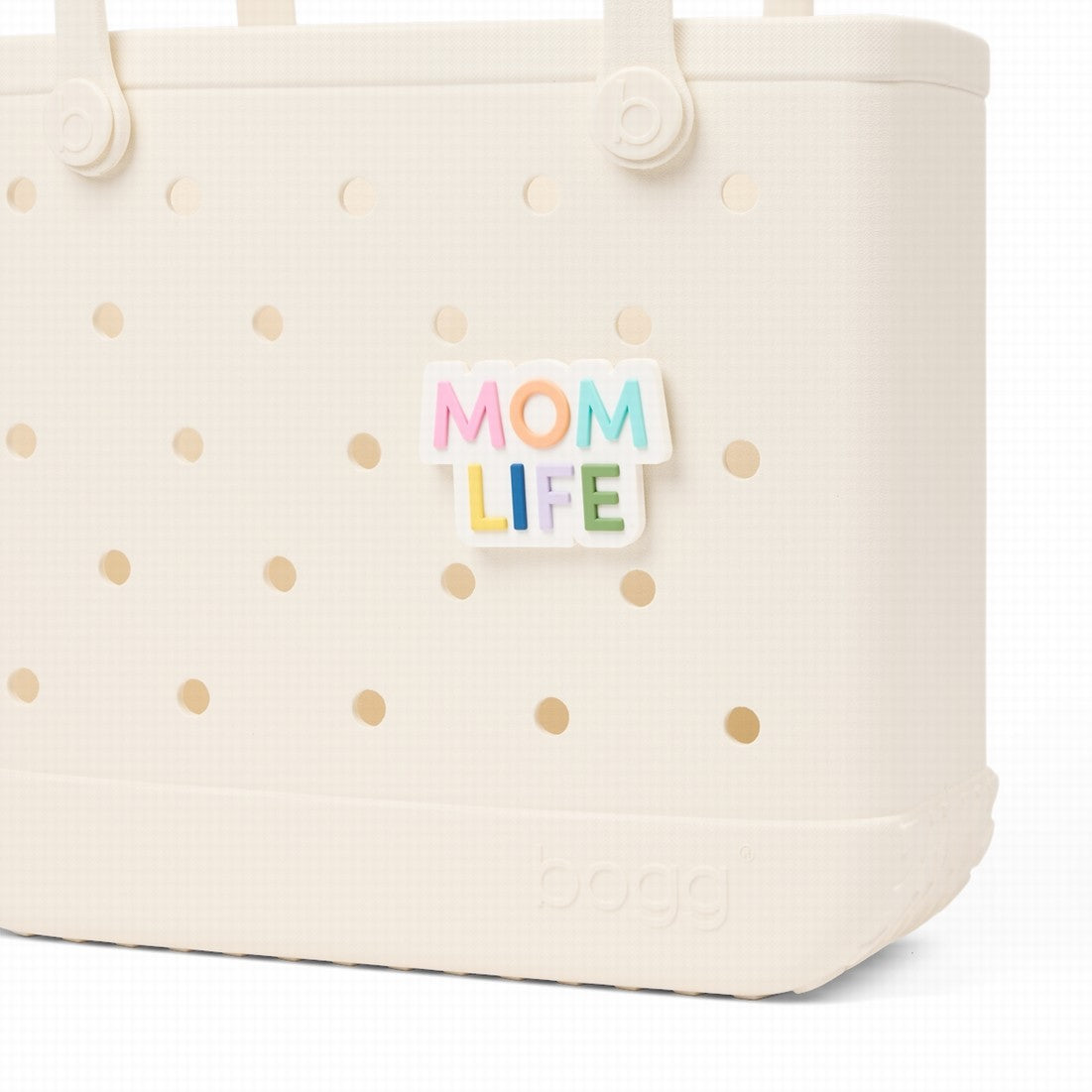 Bogg Bit Mom Life Premium EVA Pool Bag Washable Large Capacity with Makeup Bag for Boat Trips Travel Organizer Vacation Essentials for Women