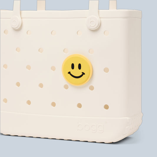 Bogg Bit Smile Family Size Beach Organizer Easy Clean Large Capacity with Extra Storage Compartments for Lake Adventures Travel Organizer Vacation Essentials for Women