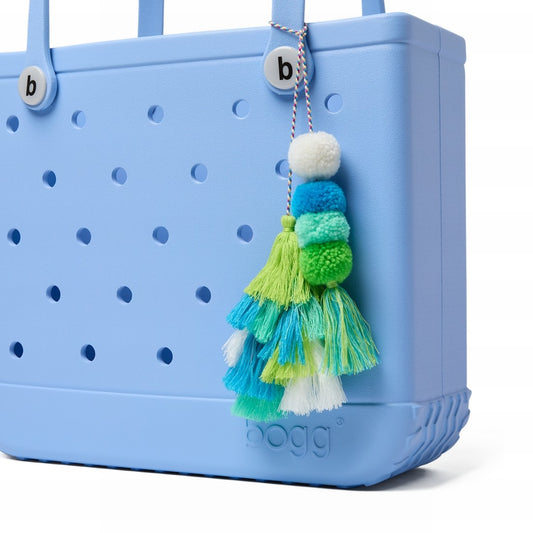 Bogg Bag Bauble Seaweed Double Tassel Island Getaway Carryall Portable Waterproof Deep Storage Interior for Outdoor Sports