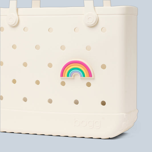 Bogg Bit Rainbow Water Sports Travel Tote Oversized Waterproof with Travel Accessory Pouch for Tropical Vacations Travel Organizer Vacation Essentials for Women