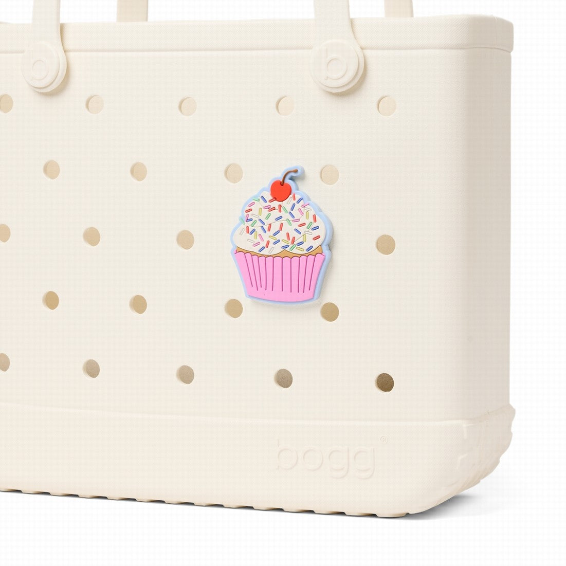 Bogg Bit Sprinkle Cupcake Cruise Ship Essentials Tote Luxury Quick Dry Extra Wide Opening for Weekend Travel