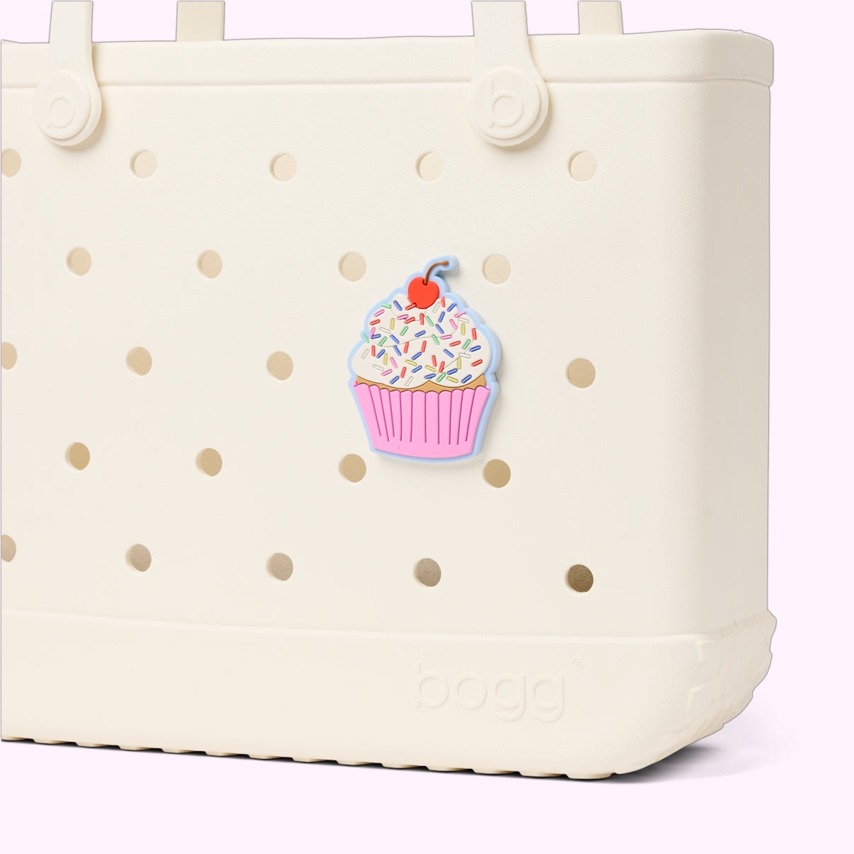 Bogg Bit Sprinkle Cupcake Outdoor Journey Tote Heavy Duty Oversized Accessory Organizer Pouch for Family Trips
