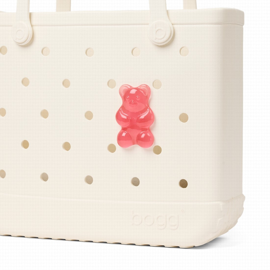 Bogg Bit Fruit Punch Gummy Bear Travel Friendly Beach Organizer Lightweight Tip Resistant with Reinforced Handles for Tropical Vacations Travel Organizer Vacation Essentials for Women