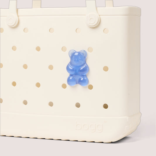 Bogg Bit Blue Raspberry Gummy Bear Pool Party Storage Bag Premium Large Capacity Accessory Organizer Pouch for Weekend Travel