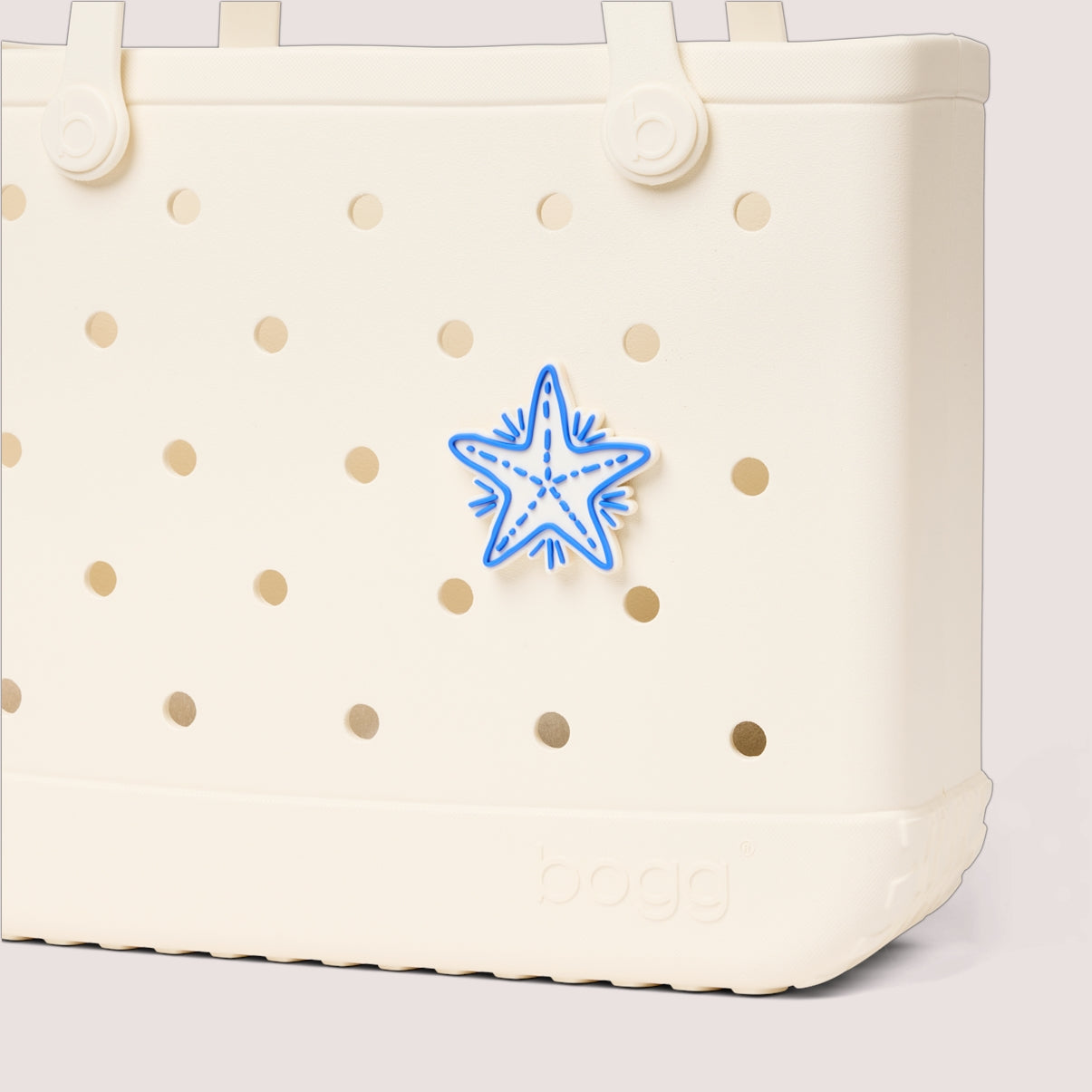 Bogg Bit Blue Starfish Outdoor Adventure Pool Tote Travel Friendly Travel Friendly with Travel Accessory Pouch for Cruise Travel Travel Organizer Vacation Essentials for Women