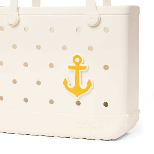 Bogg Bit Limoncello Yellow Anchor Ocean Breeze Carryall Portable Travel Friendly Non Slip Bottom Design for Outdoor Sports