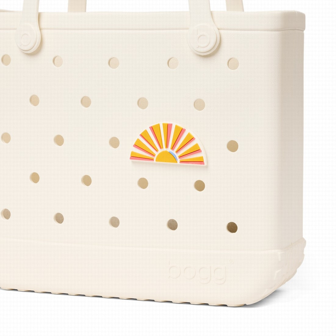 Bogg Bit Ray Of Sunshine Water Sports Travel Tote Easy Clean Tip Resistant with Makeup Bag for Cruise Travel Travel Organizer Vacation Essentials for Women