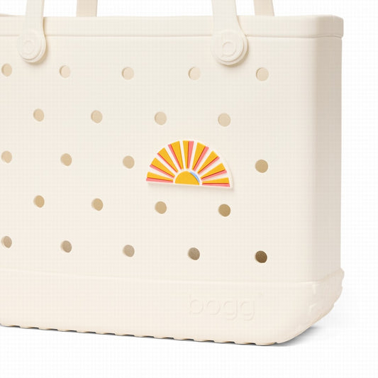 Bogg Bit Ray Of Sunshine Island Getaway Carryall Ultra Durable Large Capacity Deep Storage Interior for Beach Holidays