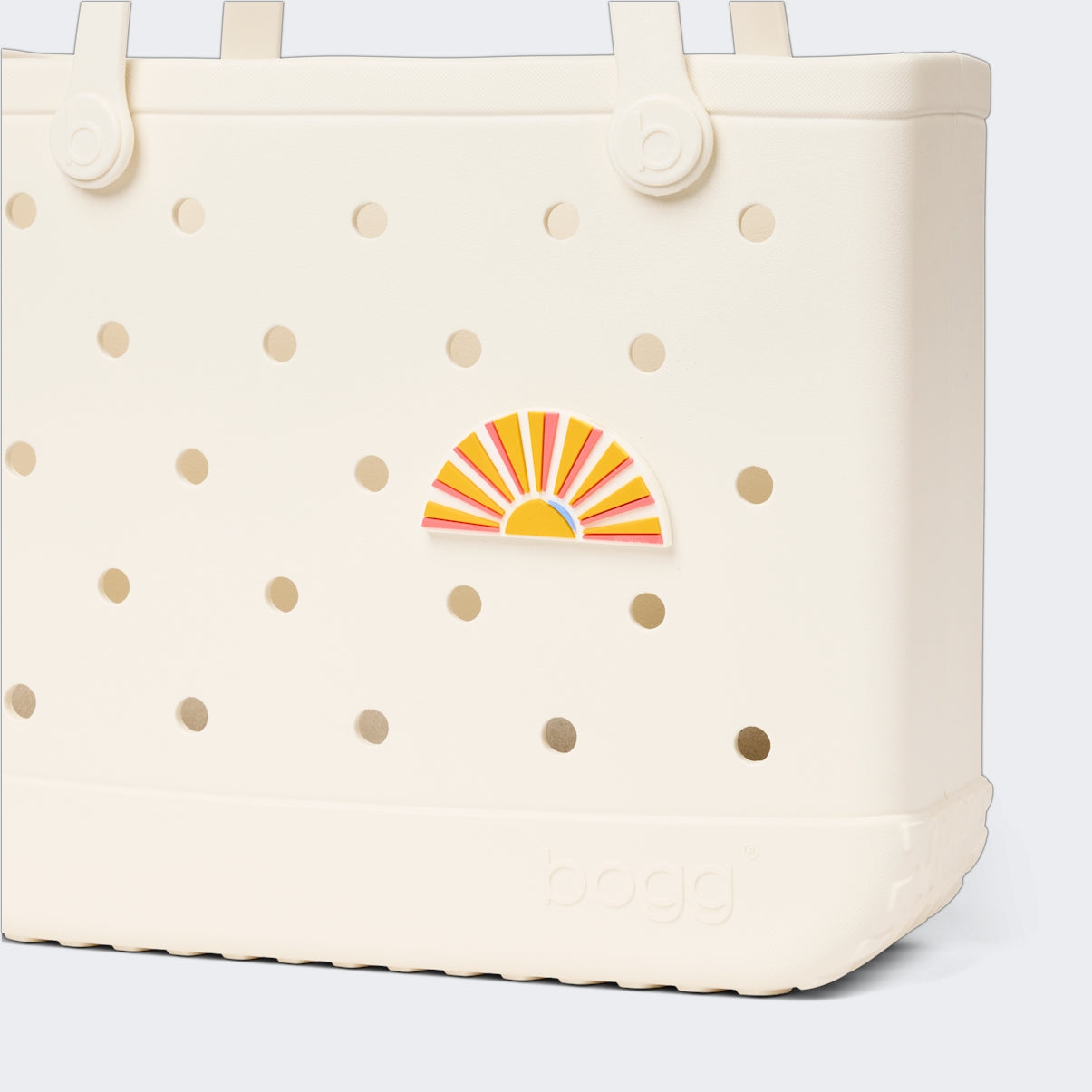 Bogg Bit Ray Of Sunshine Boat Trip Waterproof Tote Oversized Waterproof with Easy Clean Surface for Tropical Vacations Travel Organizer Vacation Essentials for Women