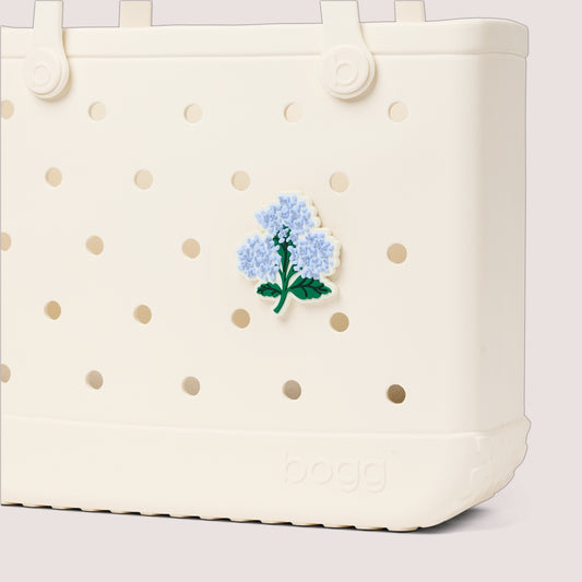 Bogg Bit Blue Hydrangea Boat Trip Waterproof Tote Lightweight Large Capacity with Cosmetic Organizer for Lake Adventures Travel Organizer Vacation Essentials for Women